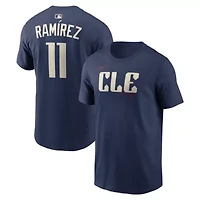 MLB Nike José Ramírez Cleveland Guardians City Connect Name & Number T-Shirt