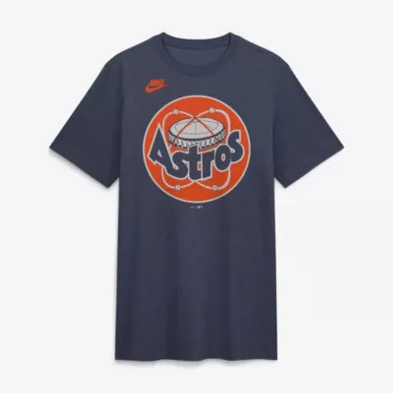 MLB Nike Houston Astros Cooperstown Logo Tri-Blend T-Shirt