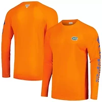 NCAA Florida Gators Terminal Tackle Omni-Shade Raglan Long Sleeve T-Shirt