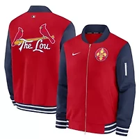 MLB Nike St. Louis Cardinals 2024 City Connect Authentic Collection Game Time Full-Zip Jacket