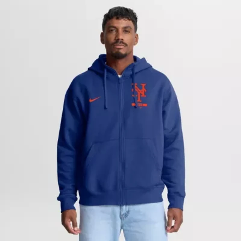 MLB Nike New York Mets Primetime Lockup Full-Zip Hoodie
