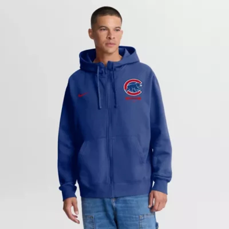 MLB Nike Chicago Cubs Primetime Lockup Full-Zip Hoodie
