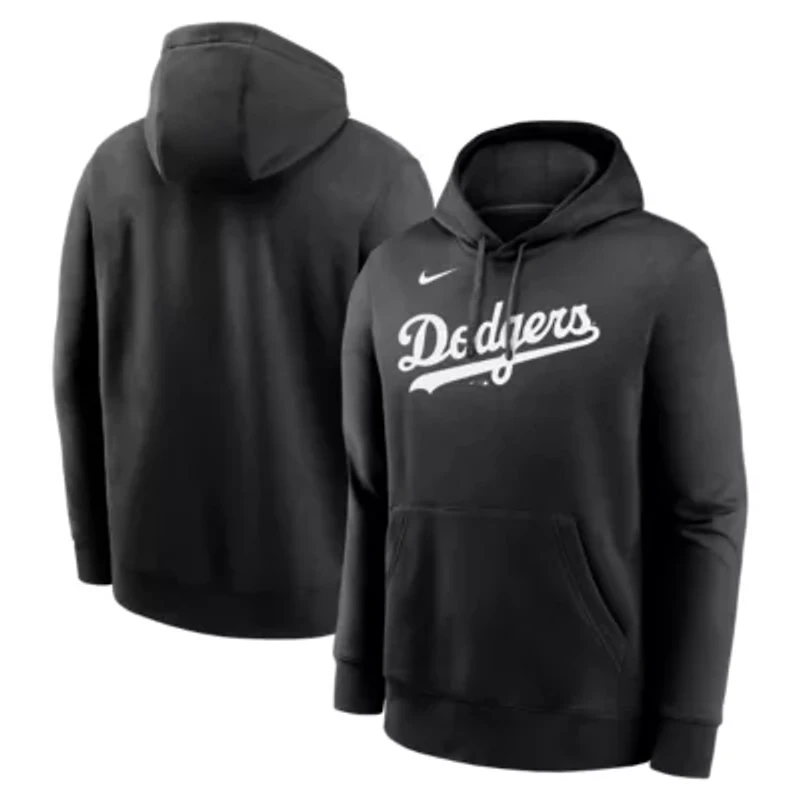 MLB Nike Los Angeles Dodgers Logo Club Fleece Hoodie