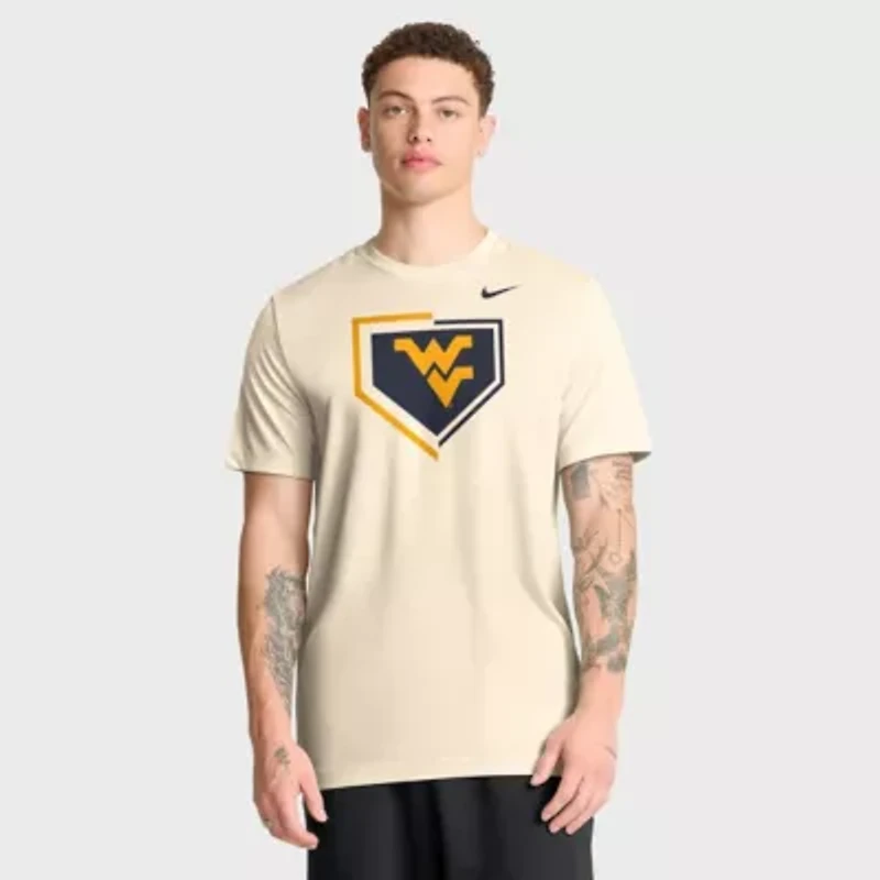 NCAA Nike West Virginia Mountaineers Primetime Baseball Icon Legend Dri-FIT T-Shirt