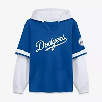 MLB Fanatics Los Angeles Dodgers Oversized Fire Speed​ Layered Hoodie