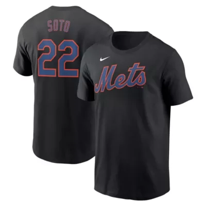 MLB Nike Juan Soto New York Mets Fuse Name & Number T-Shirt