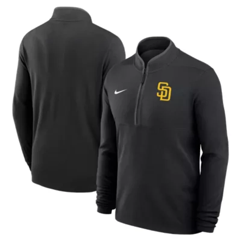 MLB Nike San Diego Padres Dri-FIT Victory Half-Zip Pullover