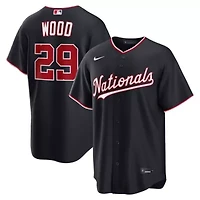 MLB Nike James Wood Washington Nationals Alternate Replica Jersey
