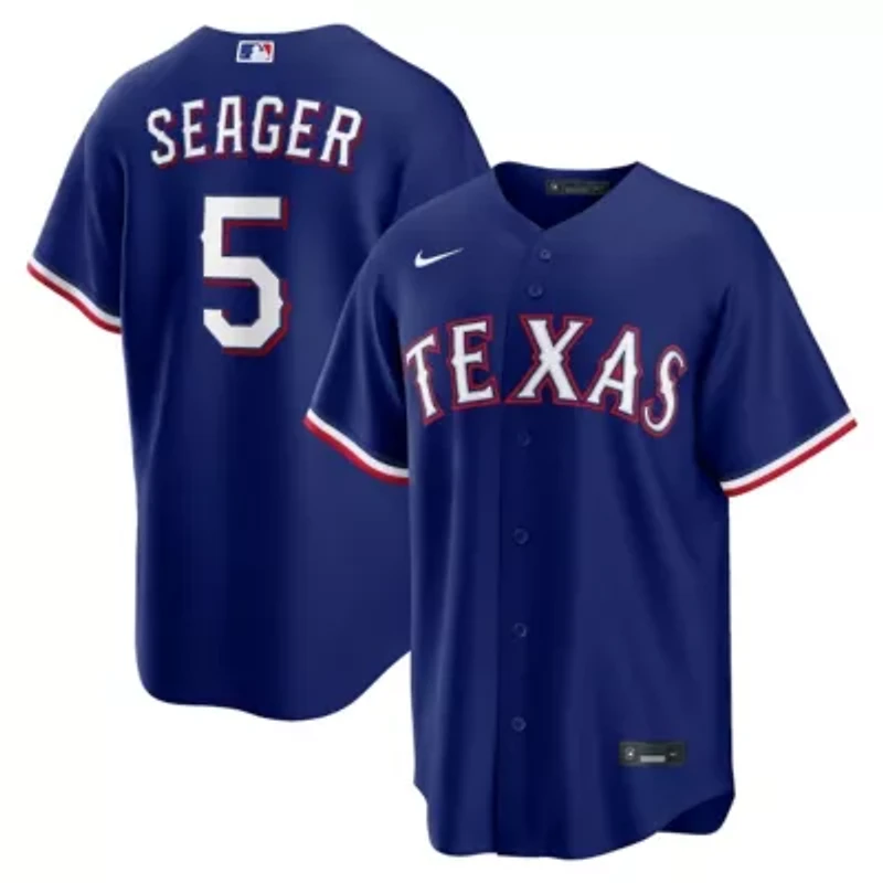 MLB Nike Corey Seager Texas Rangers Alternate 2 Replica Jersey