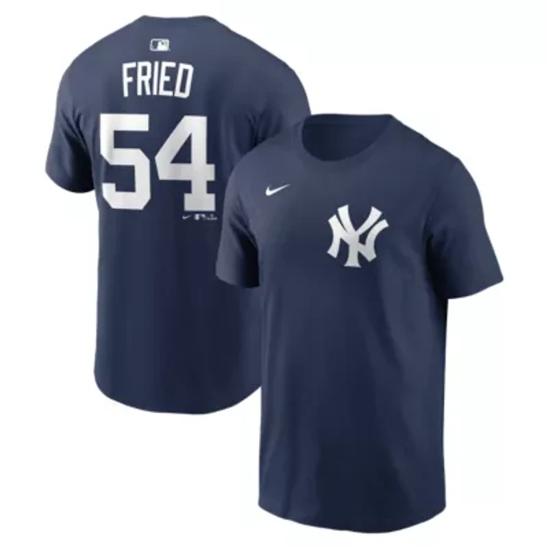 MLB Nike Max Fried New York Yankees Home Name & Number T-Shirt