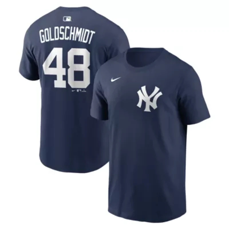 MLB Nike Paul Goldschmidt New York Yankees Home Name & Number T-Shirt