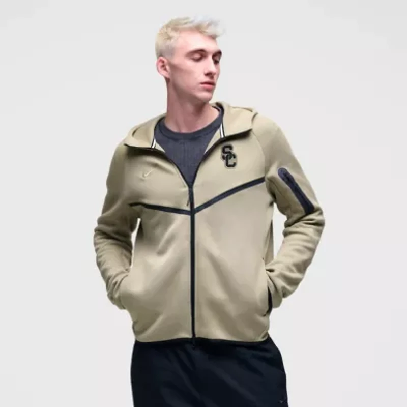NCAA Nike USC Trojans Tech Fleece Full-Zip Windrunner Hoodie