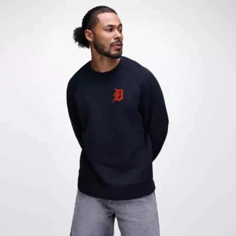 MLB Nike Detroit Tigers Tech Fleece Raglan Sweatshirt