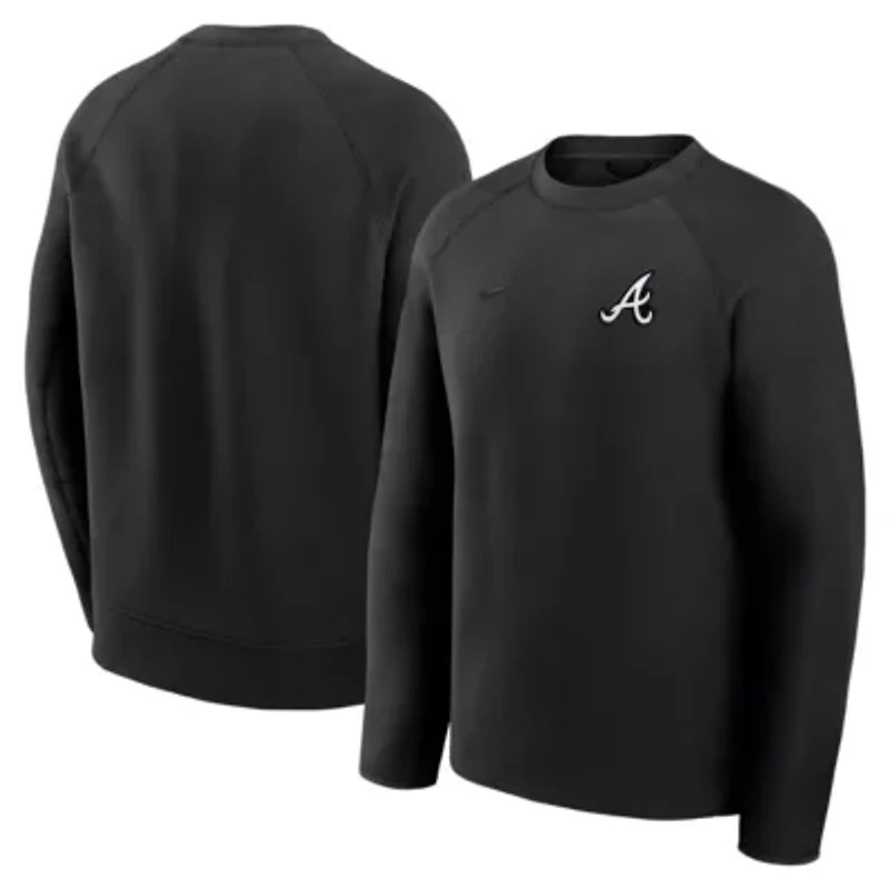 MLB Nike Atlanta Braves Tech Fleece Raglan Sweatshirt