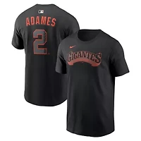MLB Nike Willy Adames San Francisco Giants Alternate Name & Number T-Shirt