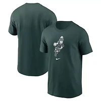 NCAA Nike Michigan State Spartans Basketball Sparty Sport T-Shirt
