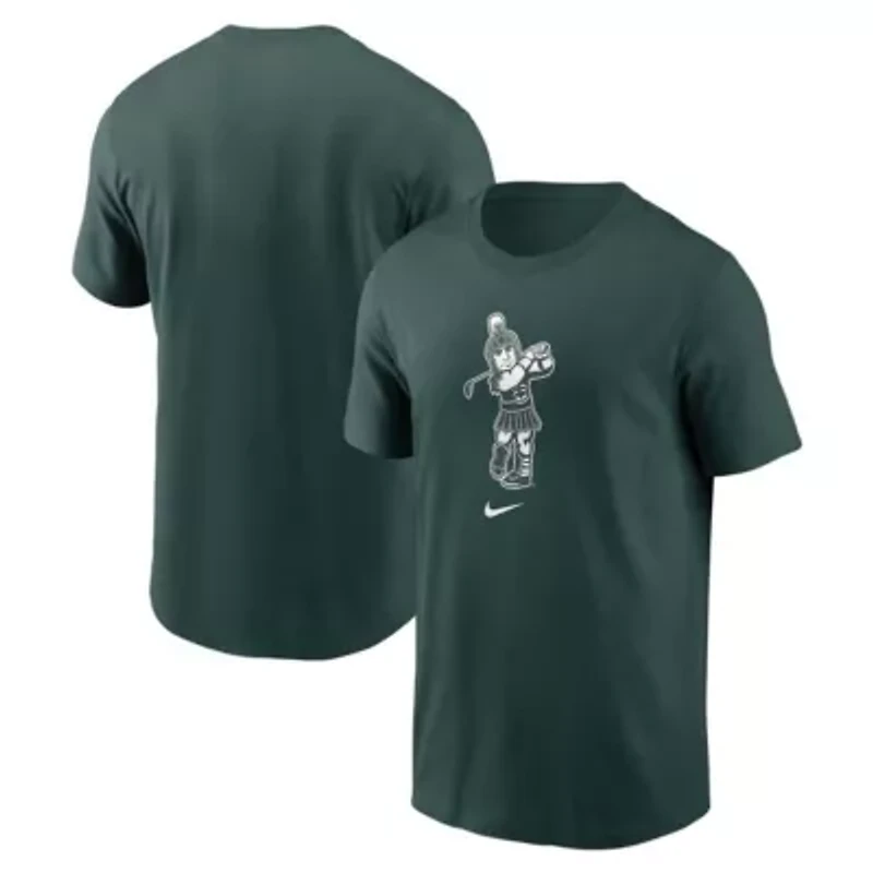 NCAA Nike Michigan State Spartans Golf Sparty Sport T-Shirt