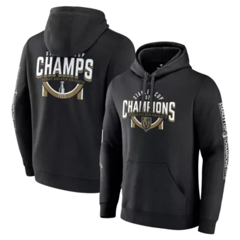 NHL Fanatics Vegas Golden Knights 2023 Stanley Cup s Banner Pullover Hoodie