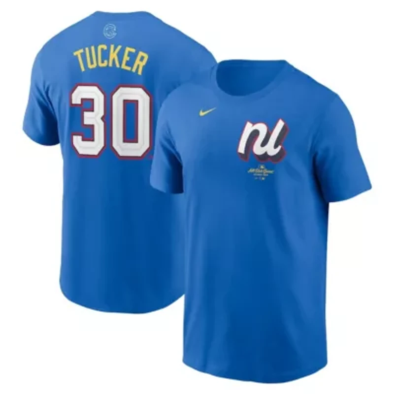 Multi-Team MLB Nike Kyle Tucker National League 2025 All-Star Edition Name & Number T-Shirt