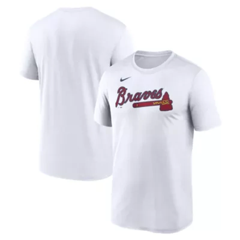 MLB Nike Atlanta Braves New Legend Wordmark Dri-FIT T-Shirt