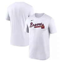 MLB Nike Atlanta Braves New Legend Wordmark Dri-FIT T-Shirt