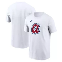 MLB Nike Atlanta Braves Cooperstown Collection Logo T-Shirt