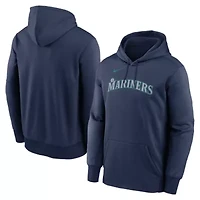 MLB Nike Seattle Mariners Primary Wordmark Therma Hoodie