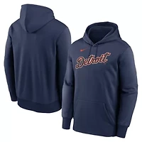 MLB Nike Detroit Tigers Primary Wordmark Therma Hoodie