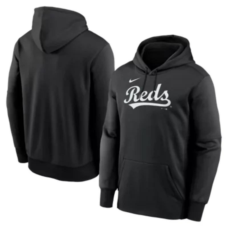 MLB Nike Cincinnati Reds Primary Wordmark Therma Hoodie