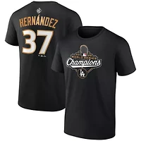 MLB Fanatics Teoscar Hernández Los Angeles Dodgers 2025 World Series s Name & Number T-Shirt