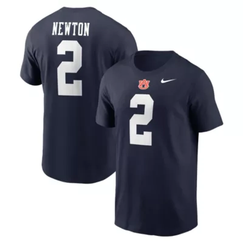 NCAA Nike Cam Newton Auburn Tigers Name & Number T-Shirt