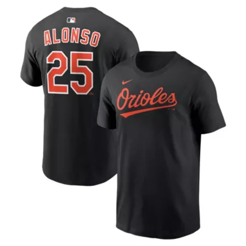 MLB Nike Pete Alonso Baltimore Orioles Home Name & Number T-Shirt