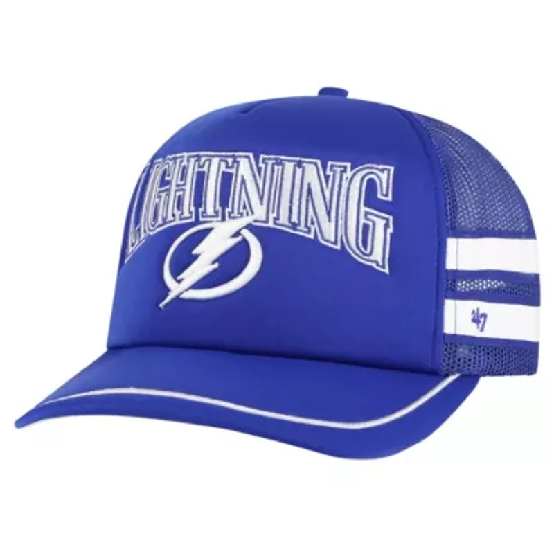 NHL Tampa Bay Lightning Sideband Stripes Trucker Snapback Hat
