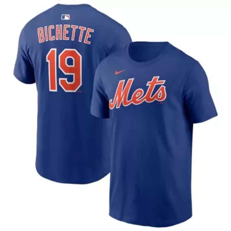 MLB Nike Bo Bichette New York Mets Name & Number T-Shirt