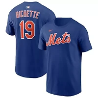 MLB Nike Bo Bichette New York Mets Name & Number T-Shirt