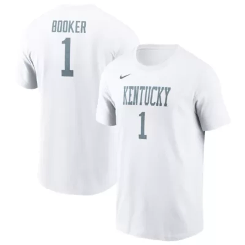 NCAA Nike Devin Booker Kentucky Wildcats Alternate Name & Number T-Shirt