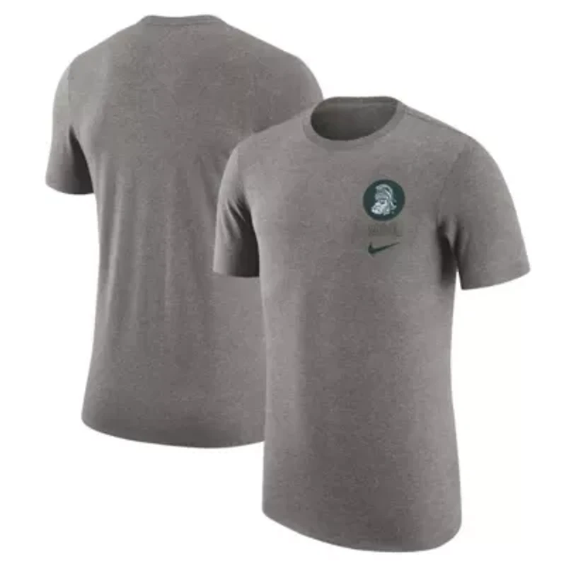 NCAA Nike Michigan State Spartans Retro Tri-Blend T-Shirt