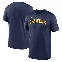 MLB Nike Milwaukee Brewers Legend Fuse Wordmark T-Shirt