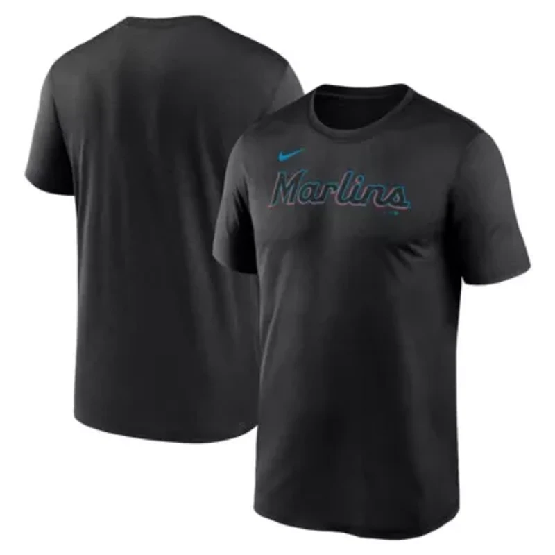 MLB Nike Miami Marlins Legend Fuse Wordmark T-Shirt