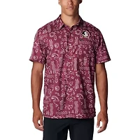 NCAA Florida State Seminoles Super Slack Tide Omni-Wick Button-Up Shirt