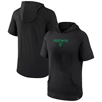 MLS Fanatics Austin FC Match Raglan Short Sleeve Pullover Hoodie