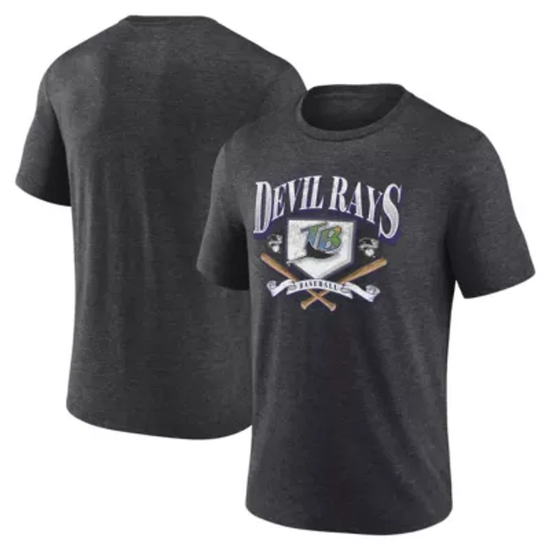 MLB Fanatics Tampa Bay Rays Home Team Tri-Blend T-Shirt