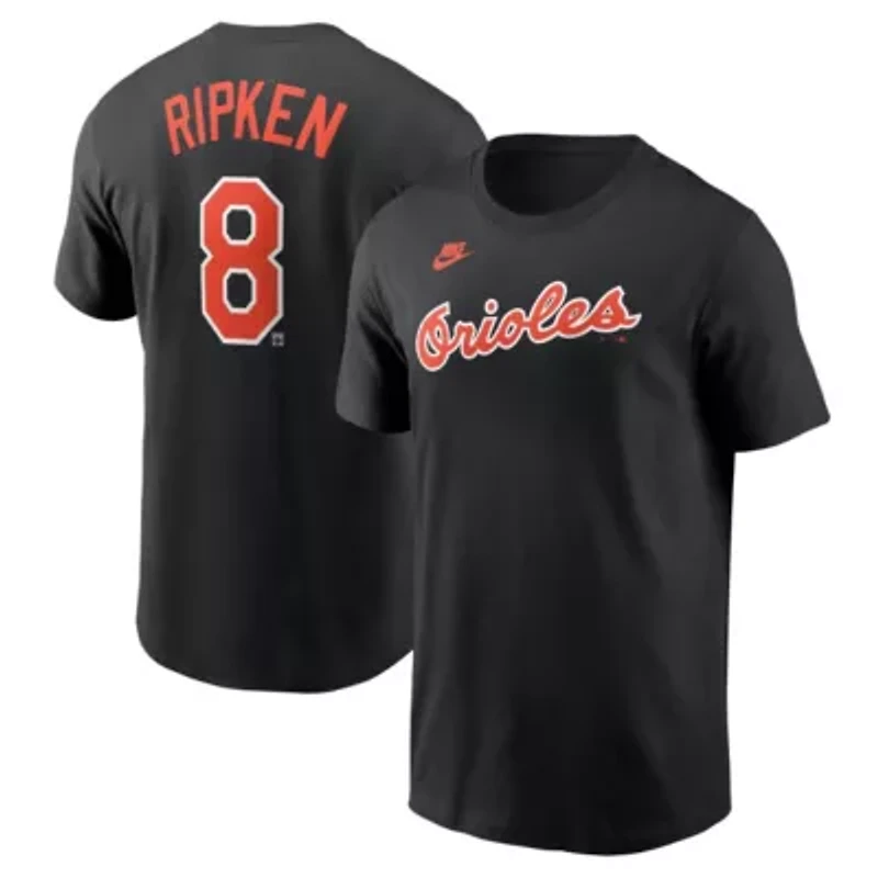 MLB Nike Cal Ripken Jr. Baltimore Orioles Fuse Name & Number T-Shirt