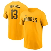 MLB Nike Manny Machado San Diego Padres Fuse Name & Number T-Shirt
