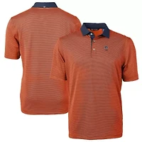 NCAA Auburn Tigers Alumni Logo Virtue Eco Pique Micro Stripe Recycled Polo
