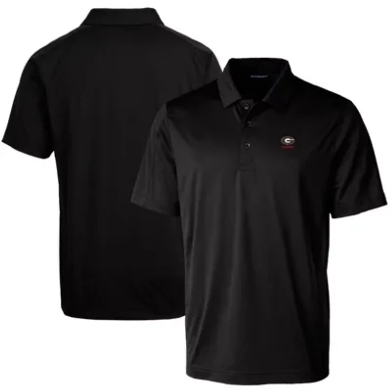 NCAA Georgia Bulldogs Alumni Logo Prospect Textured Stretch Polo