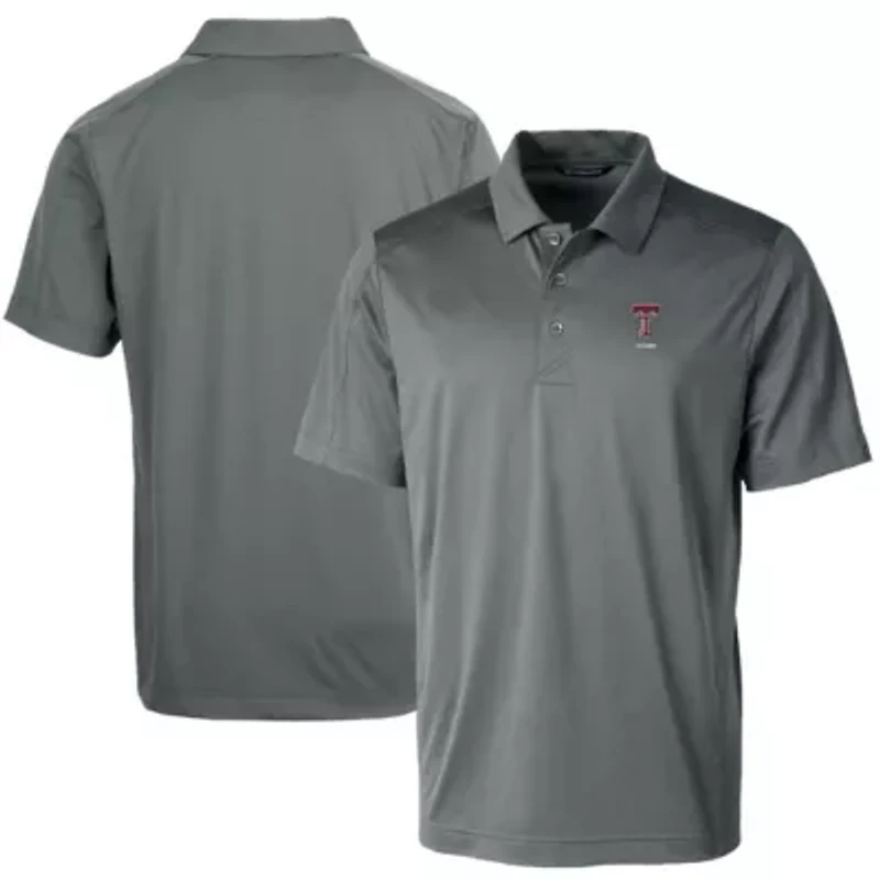 Texas Tech Red Raiders NCAA Alumni Logo Prospect Textured Stretch Polo