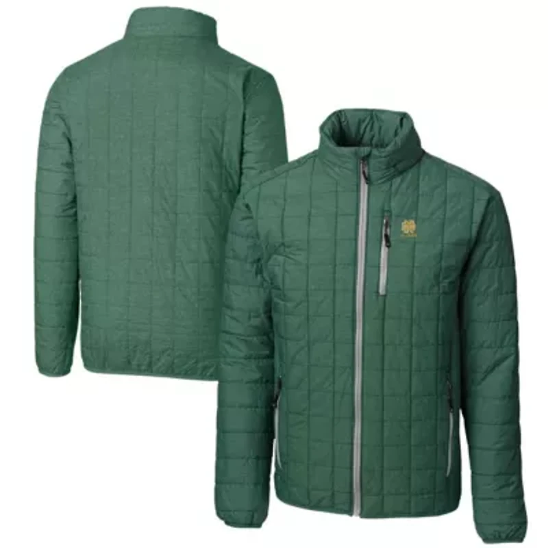 NCAA Notre Dame Fighting Irish Alumni Logo Rainier PrimaLoft Eco Insulated Full-Zip Puffer Vest