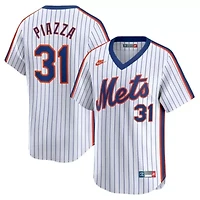 MLB Nike Mike Piazza New York Mets Throwback Cooperstown Limited Jersey