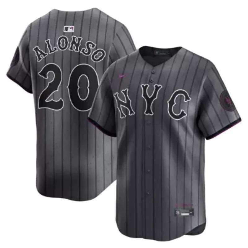 MLB Nike Pete Alonso New York Mets 2024 City Connect Limited Player Jersey